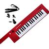 Rechargeable 37 Keys Guitar Electronic Organ Mini Key Board Children Piano with Shoulder Strap  Microphone Musical Gift