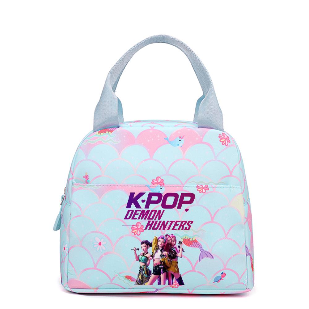 3 Stück/Set Anime Niedlich Kpop Bedruckter Rucksack Handtasche Federmäppchen für Teenger Studentin Student Junge Schultasche Kinder Schultasche Große Kapazität Reisetasche Geschenk