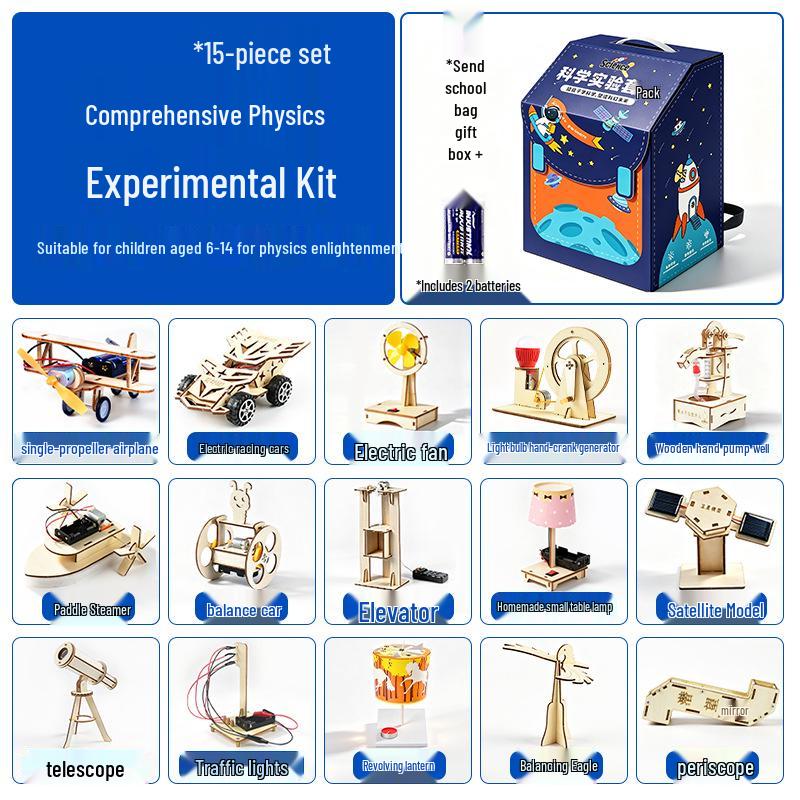 Juni 61 Wissenschaftsexperimentierkasten für Kinder: DIY-Technologie & Lernspielzeug