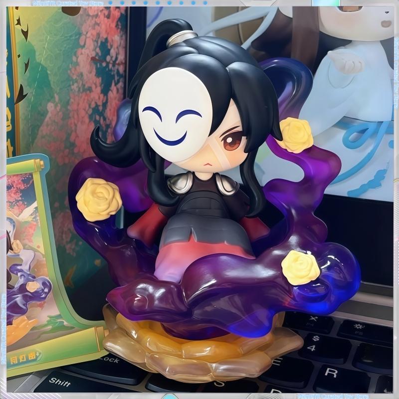 Dostępny Niebiańska Błogosławieństwo Seria Jaskrawych Kolorów Pudełko Niespodzianka Figurka Anime Xielian Huacheng Tgcf Model Zabawka