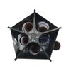 Coin Counting Machine Rolling Coin Counter Coin Holder Counter Machine with 5in1 Coin Sorters Tube Wrapper Holder X3UC