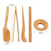 Tea Ceremony Natural Strainer Needle Tong Tube Tea Utensils Tea Tweezer Clip Teaspoons Teaware