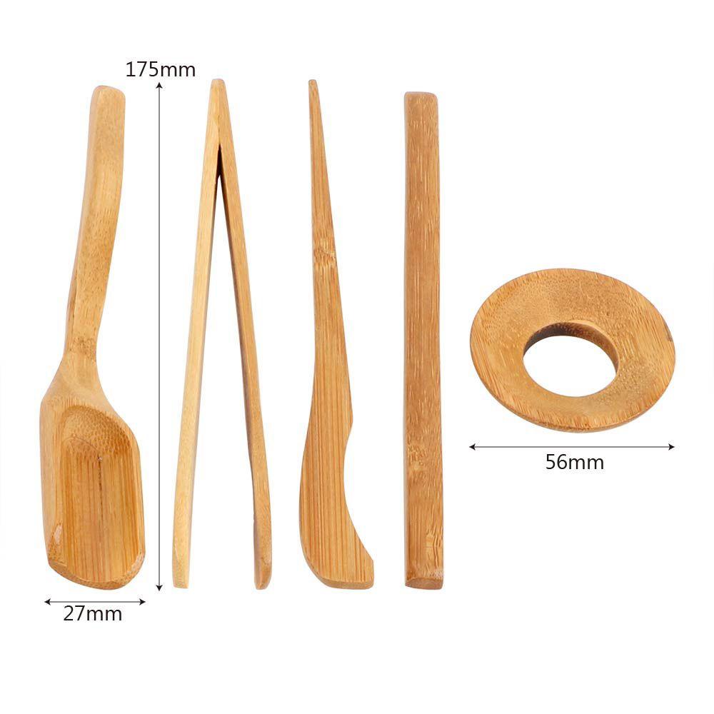 Tea Ceremony Natural Strainer Needle Tong Tube Tea Utensils Tea Tweezer Clip Teaspoons Teaware