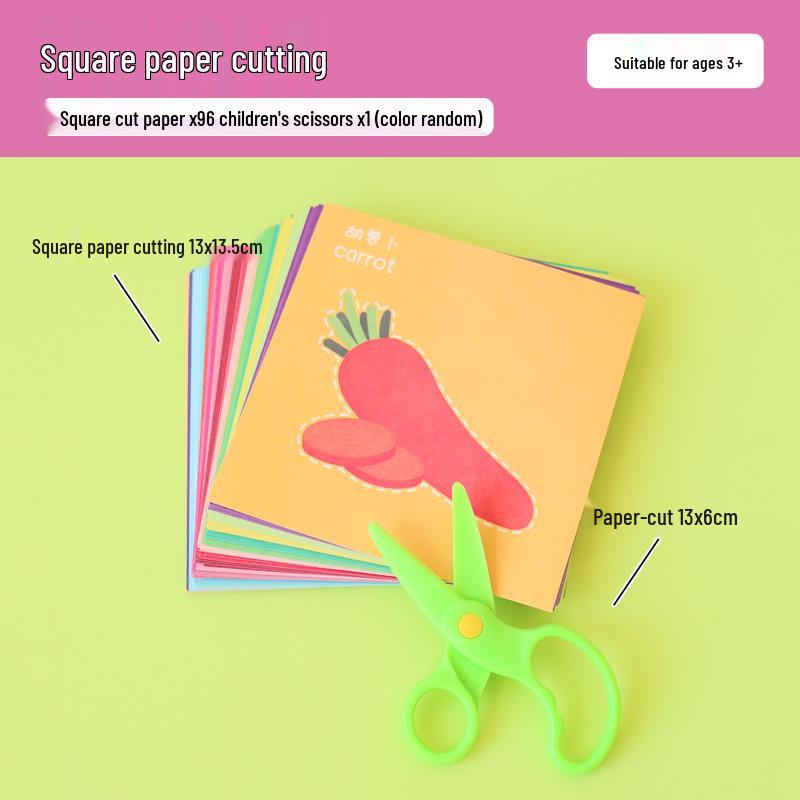 

Прически из бумаги: Тренировка мелкой моторики для детского сада и игр с малышами