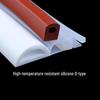 Silicone D-Type Self-Adhesive Weatherstripping