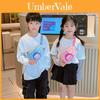 Adorable Cartoon Kids Waist Bag 2024 Stylish Unisex Preschool Crossbody Bag Lightweight Polyester