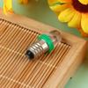 5PCS E10 LED Screw Base Indicator Bulb Cold White 12V DC Light Bulb  Low Power Consumption