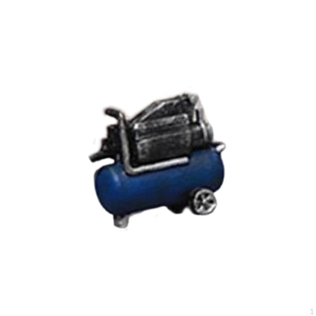 1/64 Miniature Gas Pump Auto Repair Shop Accessories Lightweight Creative Micro Scene Display Model