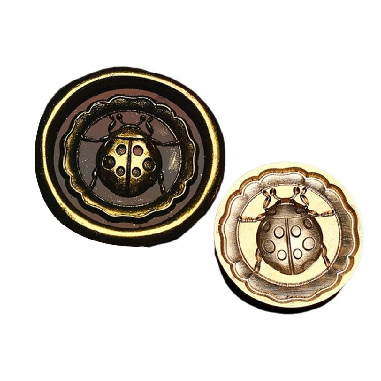 Butterfly Wax Seal Stamp Brass Head Insect Series Sealing Waxed Stamp for Photo Invitation Card Scrapbooking Decorations