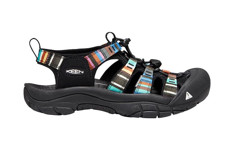 Keen Newport H2 Fabric Slip Resistant Support River Trekking Shoes Women's Black 1003480