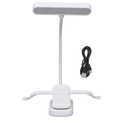 Notenständerleuchte Klemmleuchte 360 Grad Verstellbar LED Klemmleuchte Klavierlampe für Buch Klaviernoten