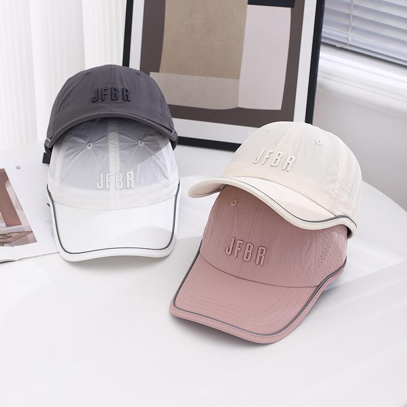 Hat Men'S Summer Outdoor Baseball Cap Sunscreen Shade Quick Drying Hat Sports Hat Women'S Summer Breathable Hat Cap
