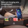 Car Seat Gap Organizer Seat Crevice Slot Storage Box For Mitsubishi Outlander Pajero Lancer Evolution X Ralliart Asx L200 Triton HZ8