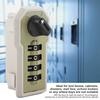4 Digit Code Combination Cam Cabinet Convenient Password Security Coded Lock with Key