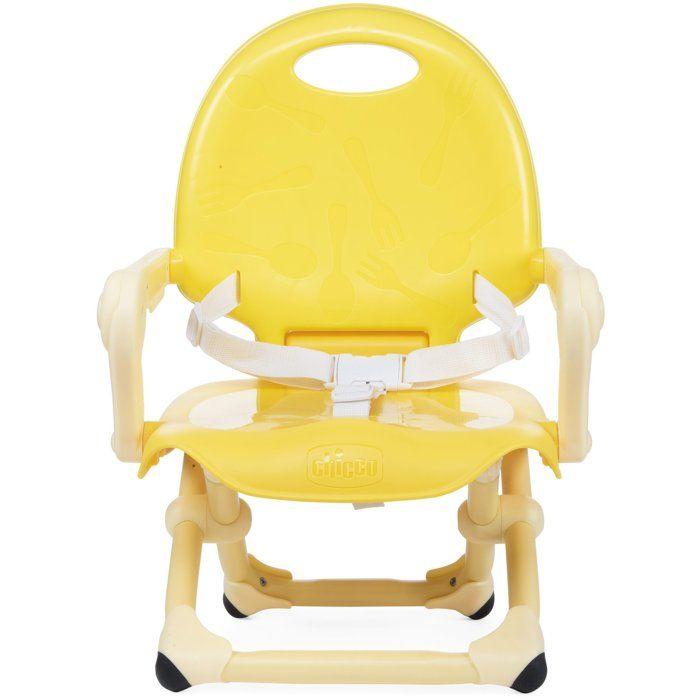 Rehausseur de chaise - CHICCO - Pocket Snack - Compact - Transportable - Saffron
