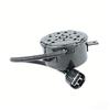 Radiator Cooling Fan Motor Heavy Duty Construction with Enhances Flows Efficiency Replaces 253863K175 for Vehicle