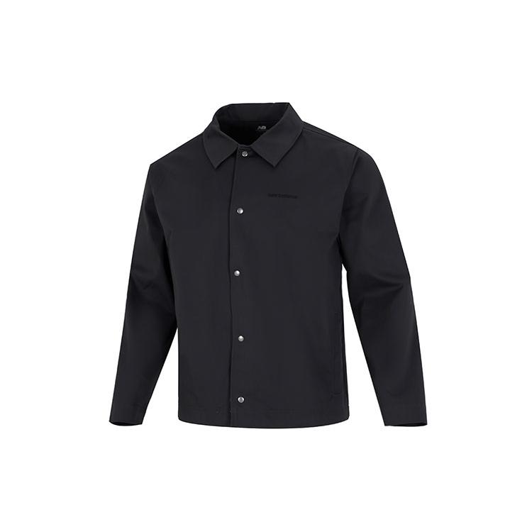 Куртки New Balance Мужские Черные Лацканы Умеренные Другие MJ23552-PHM M
