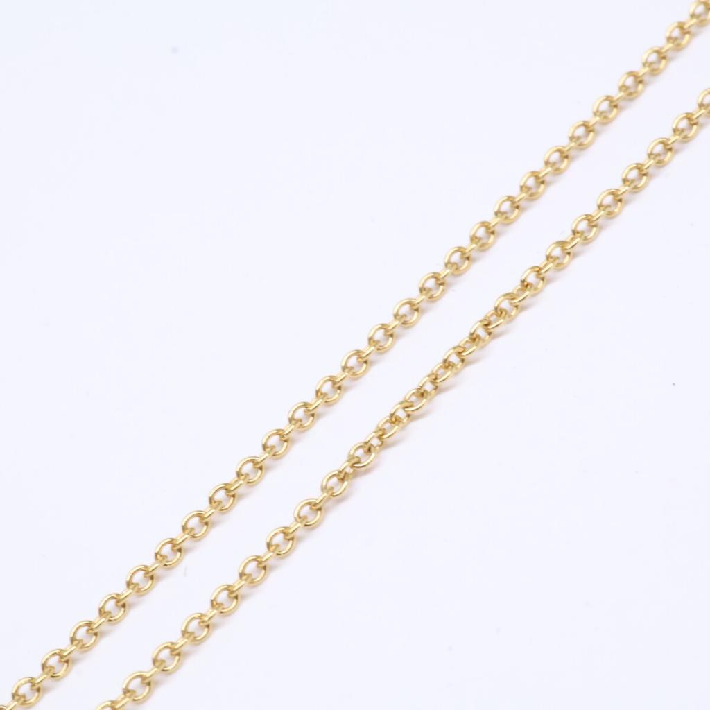 TIFFANY&Co. 750 Paloma Picasso Loving Heart Necklace Yellow GoldUsed