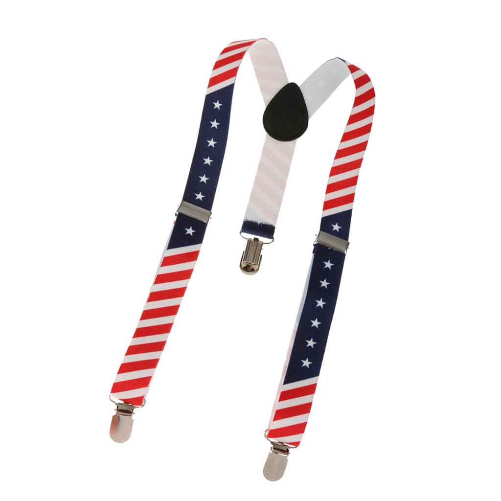 

Flag The Printed Webbing Suspender Strap Adjustable for Kid