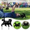 Garden Ornaments Cute Cat Acrylic Ground Plug Decoration Supplies Garden Insert Sign Yard Decoration Garden Ground Plug