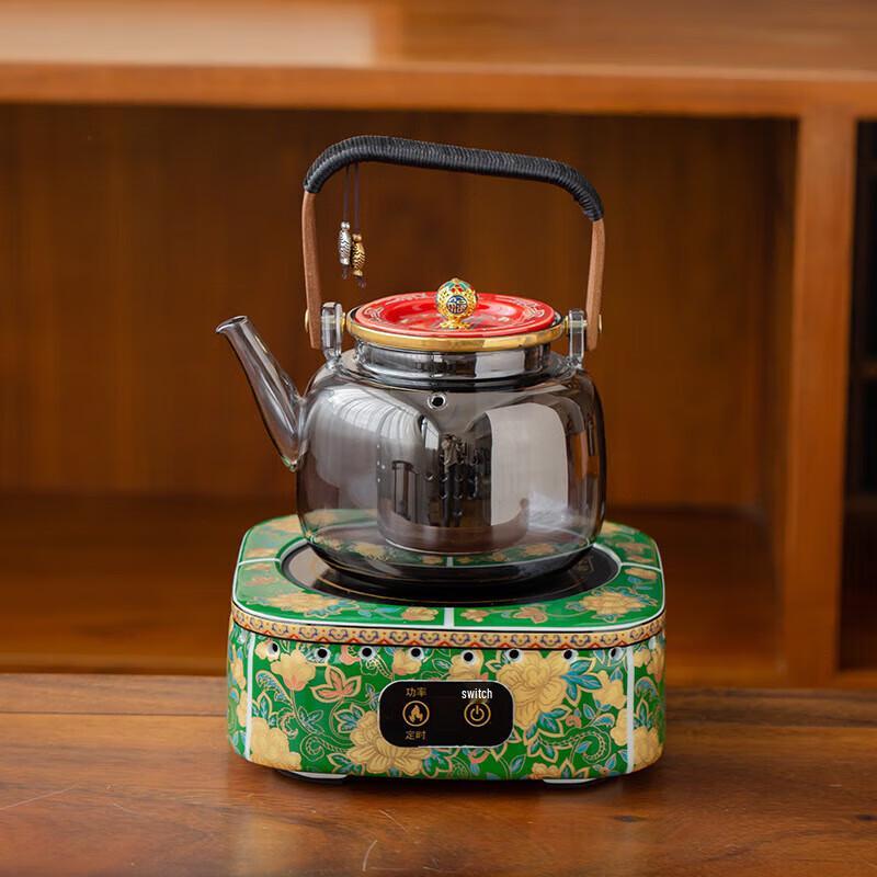 Ceramic Enamel Tea Kettle