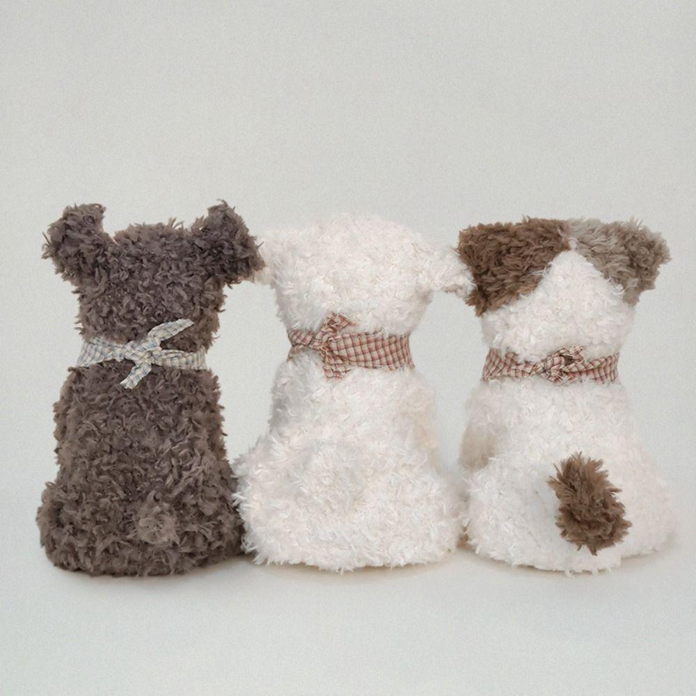 Cat Lamb Farm Animals Plush Toy Interactive Curly Haired Dog Doll  Kids Gifts