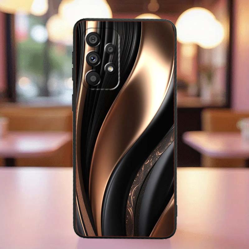 Technology Art Illustration Case For Samsung A41 A35 A34 A33 A32 A25 A24 A23 A21s A06 A05 A04 A03 Note 10 20 Ultra 5G Black