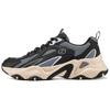 D'LITES 5.0 Men Cushioned Support Light Elevate Low Top Dad Shoes Black Grey 232496-BKMT