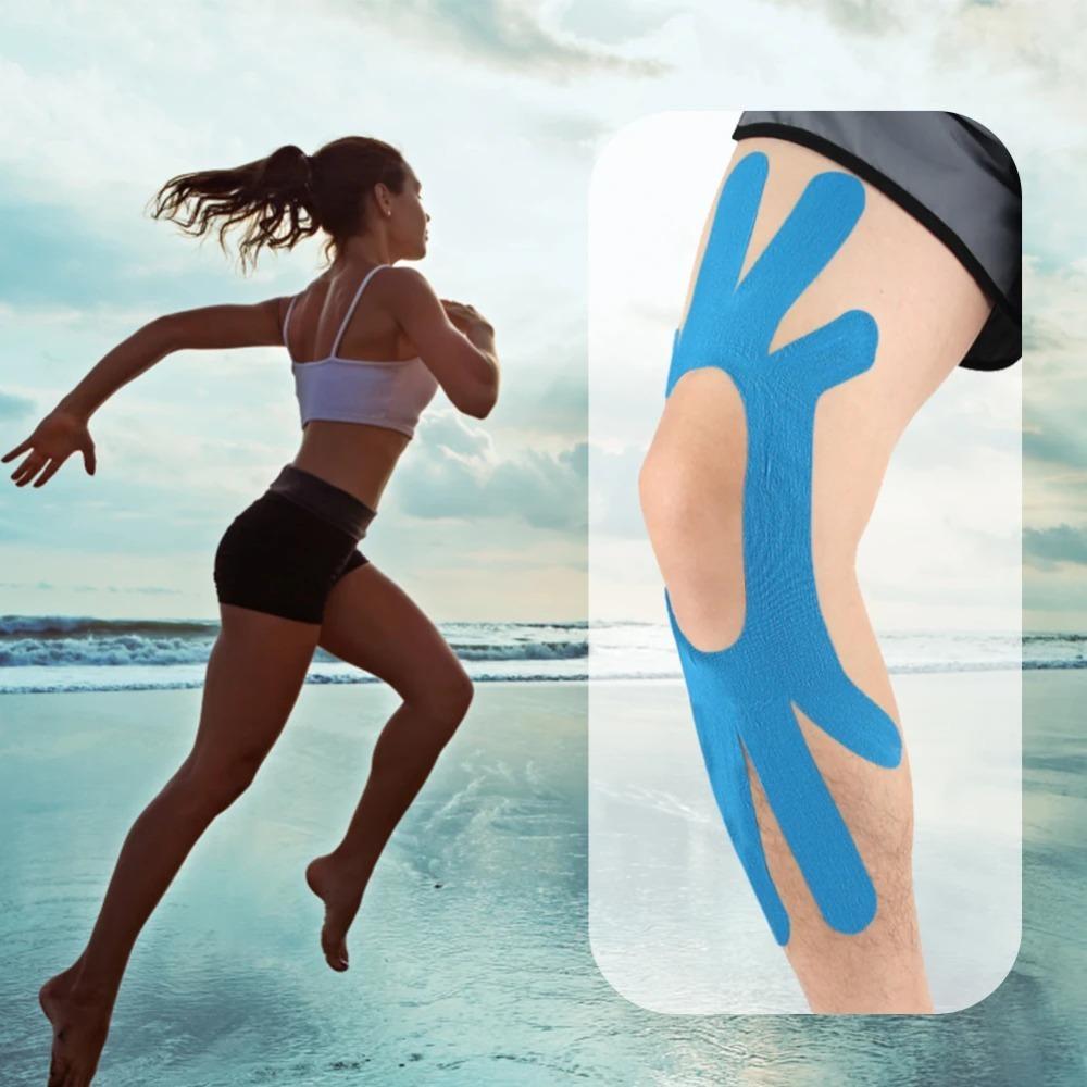 Recovery Stickers Knee Kinesiology Tape Athletic Fitness Muscle Patch Sports