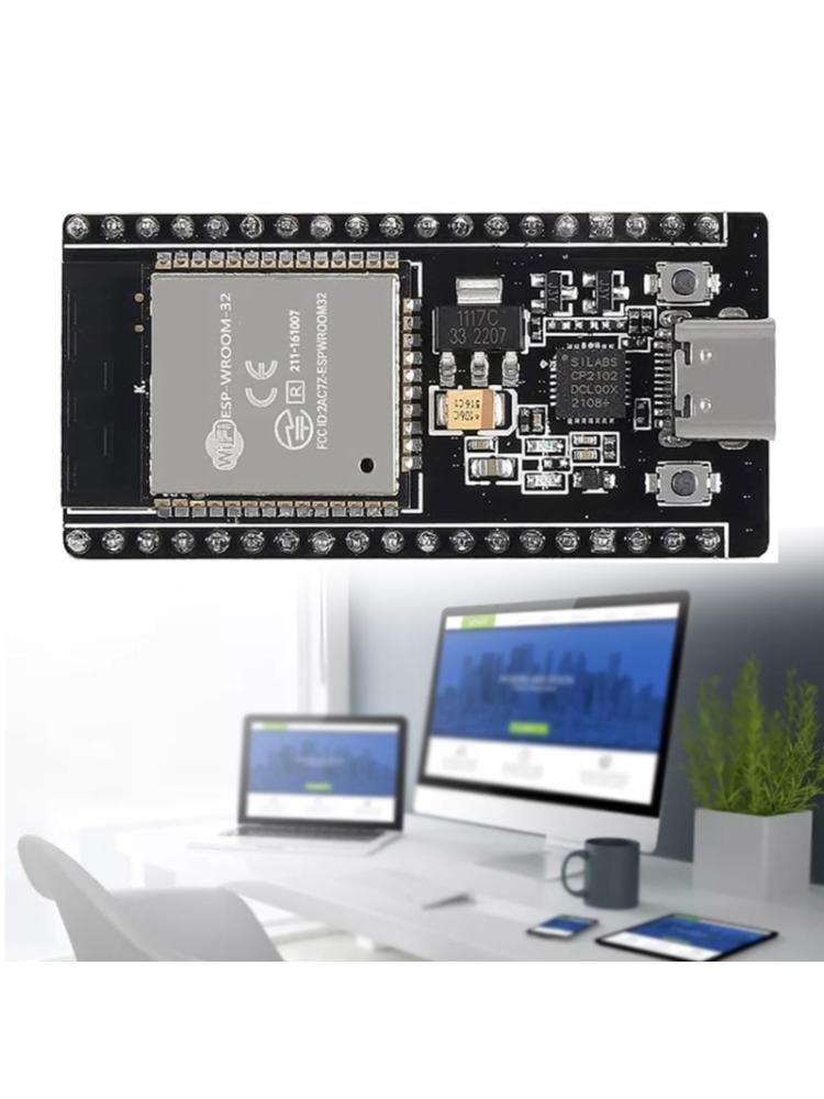 3PCS NodeMCU-32S WiFi IoTs Development Board 2.4Ghz Serialed  WiFi Bluetoothcompatible Module Base At ESP32