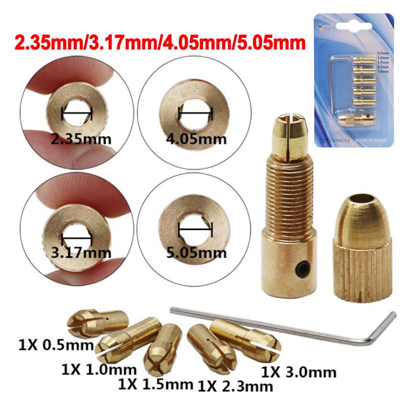 Mini Self-Tightening Drill Chuck for Small Electric Drills and Grinders