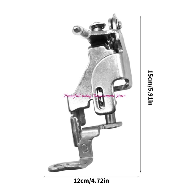 Sewing Machine Presser Foot Extended Base Designs Metal Builds Efficient Cloth Feeding Performances