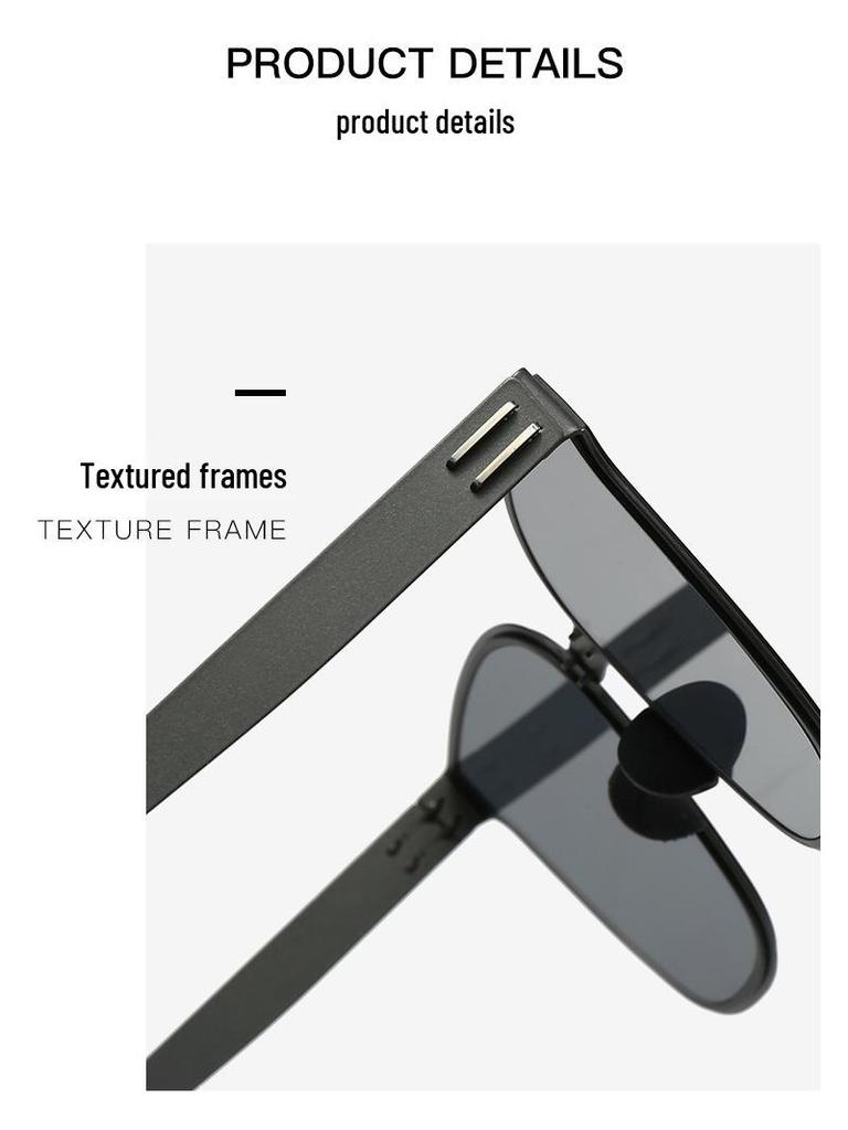 High-End Lightweight Folding Sunglasses with UV Protection for Men and Women - Perfect for Driving and Outdoor Activities