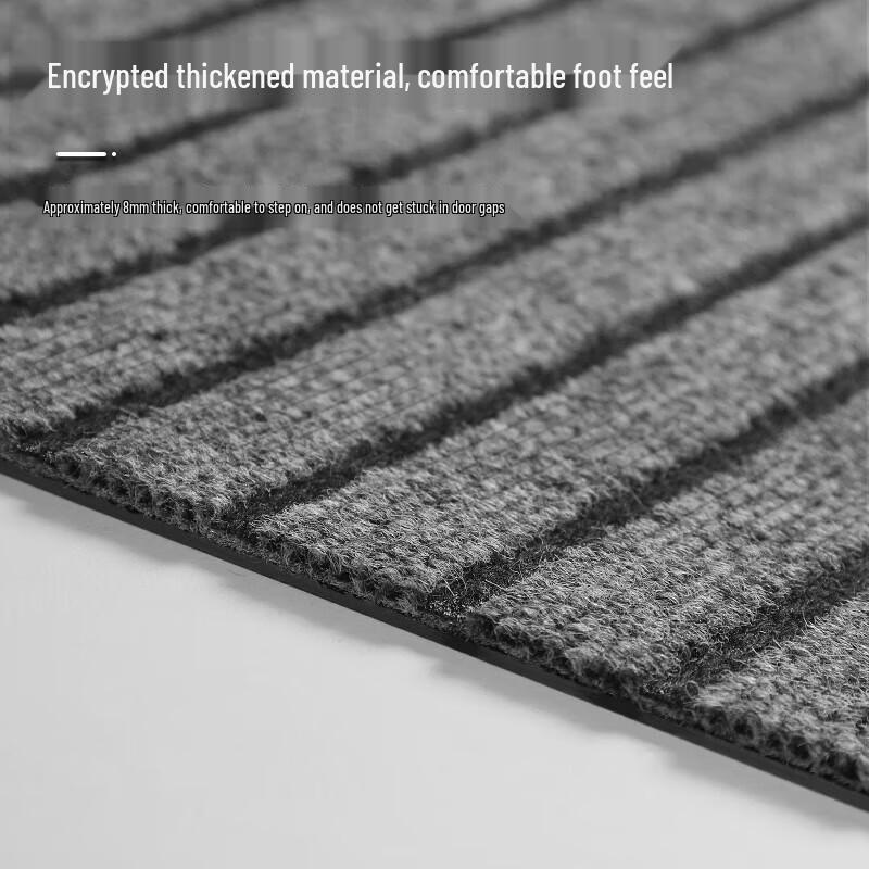 ZhuGu Double Stripe PVC Anti-Slip Floor Mat