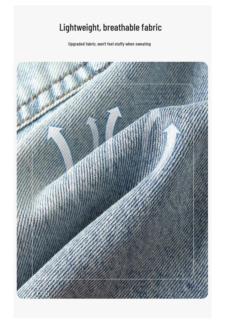 2026 Boys' Summer Capri Jeans: Trendy, Lightweight Shorts for Kids
