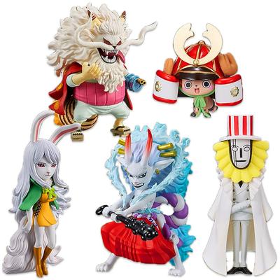 One Piece Figura Coleccionable Mundial País de Wano Edición Onigashima 7 Set Completo de 5 Tipos
