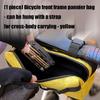 Cycling Front Frame Pouches Cycling Top Tube Bag Bicycles Front Tube Bag Bicycles Frame Waterproof Bikes Top Tube Bag