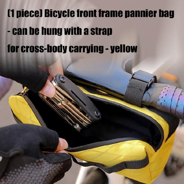 Cycling Front Frame Pouches Cycling Top Tube Bag Bicycles Front Tube Bag Bicycles Frame Waterproof Bikes Top Tube Bag
