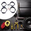 Car Front Rear Door Speaker Mounting Adapter Plate Bracket Spacer Rings for Car Loudspeaker Accessory