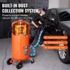 28 Gal Vacuum Sand Blaster Dustless Sandblaster with 1200W Vacuum System
