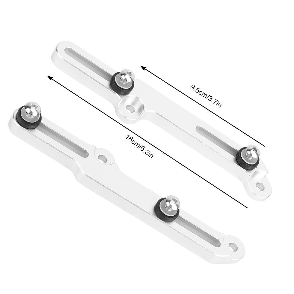 Motorcycle Windscreen Adjusters Bracket for NC750X 2016-2019 (Black)
