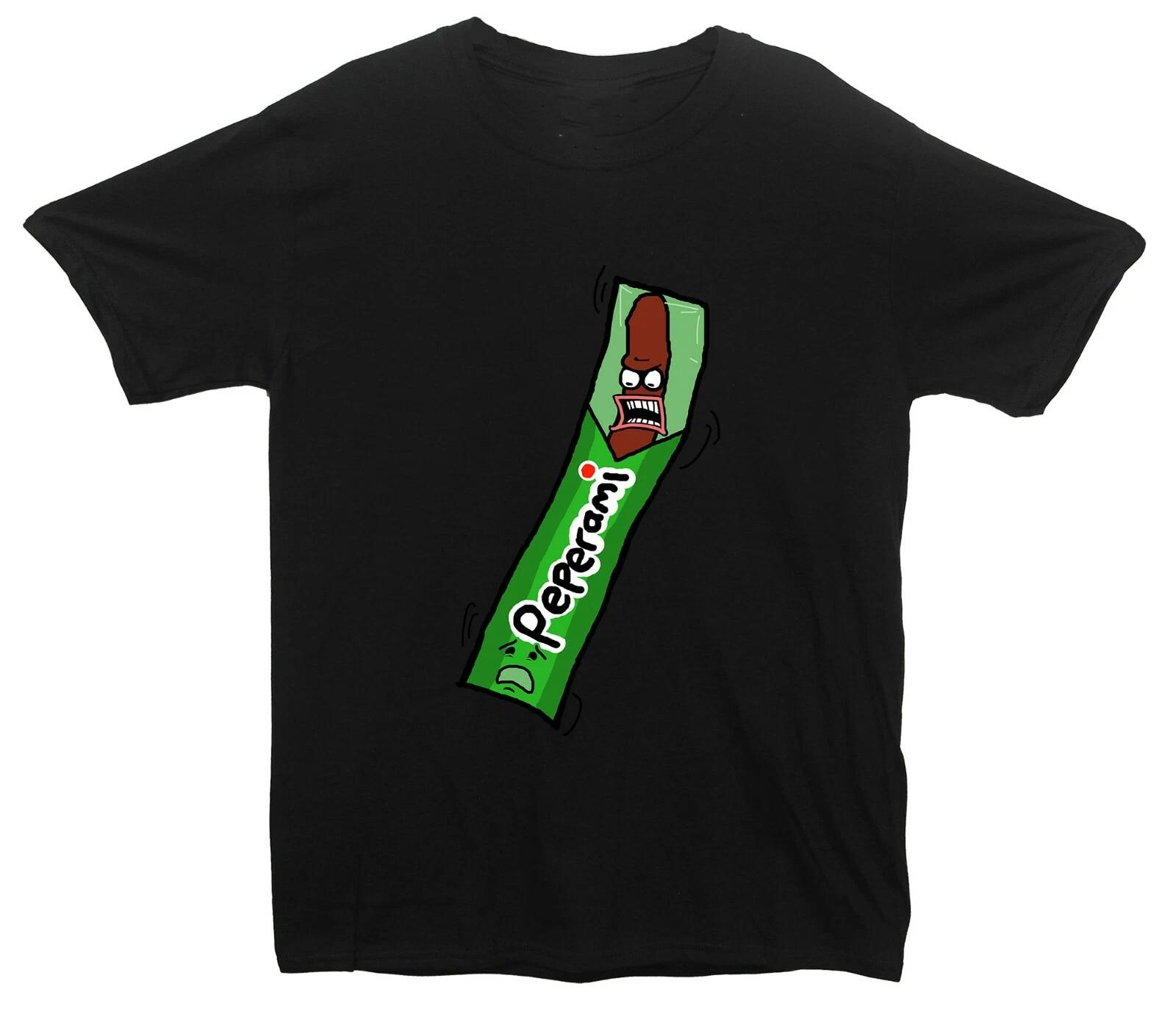 Angry Peperami Funny Printed T-Shirt 4XL