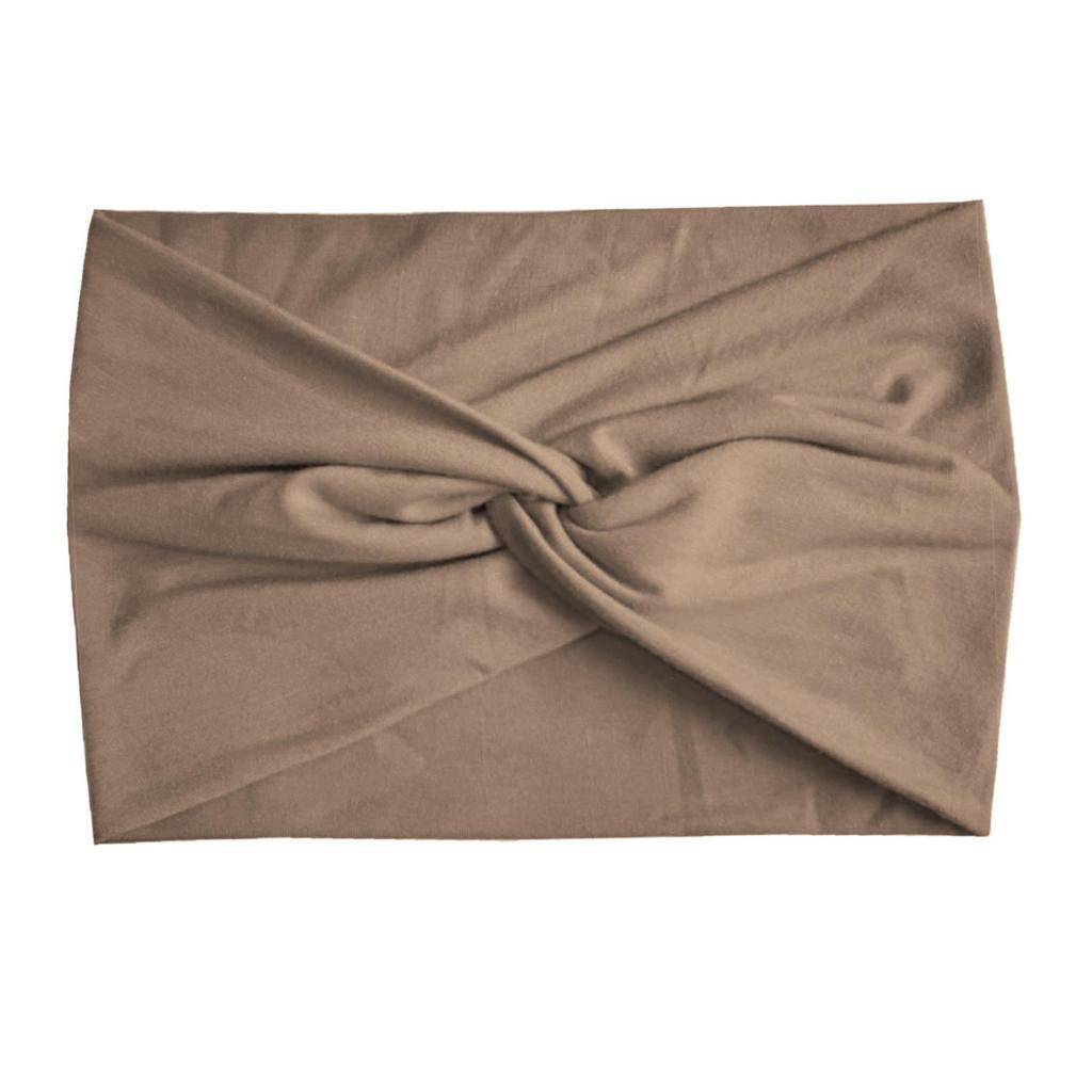 Women's Elastic Cross Super Wide Headband for Yoga, Running, and Sports