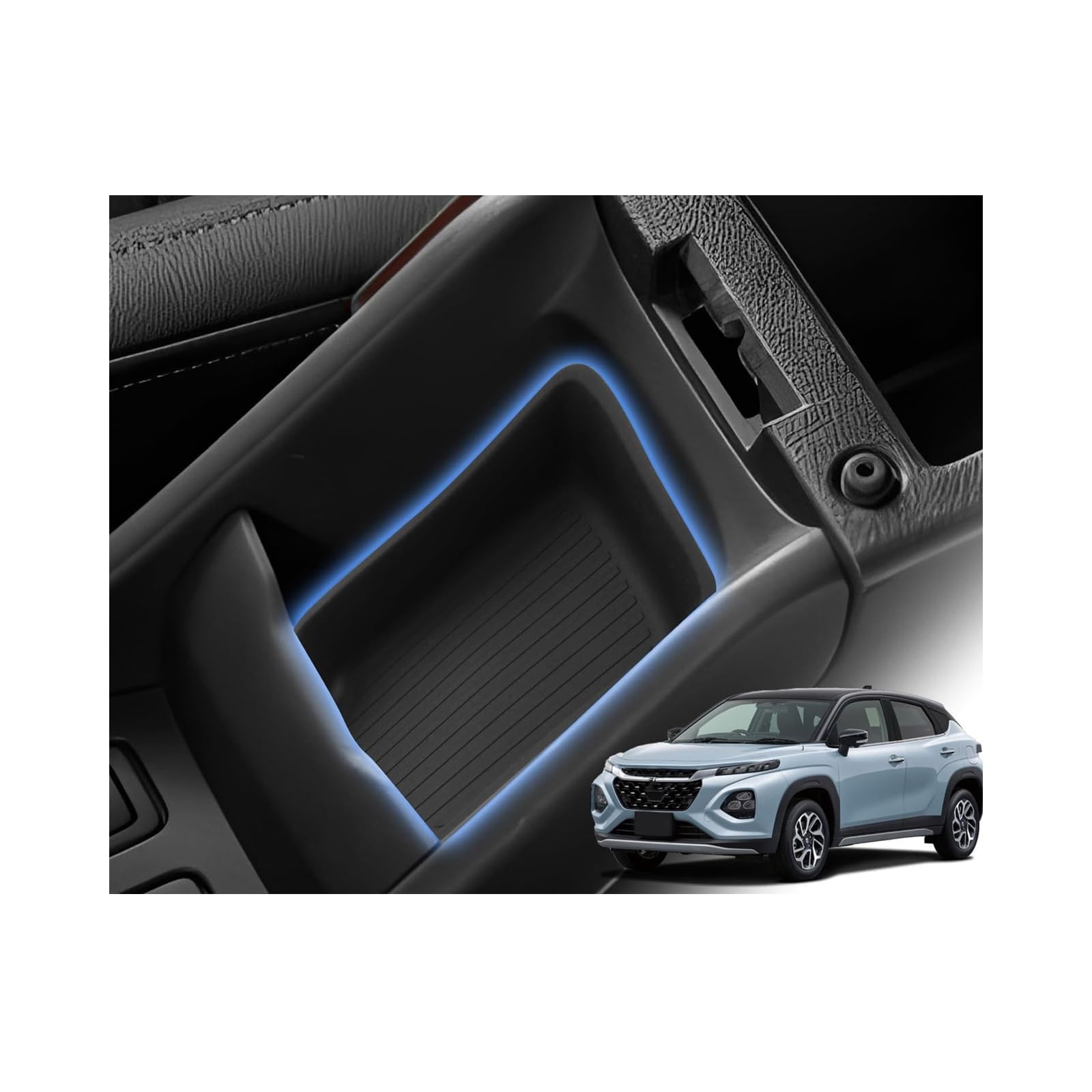 WEIPIN 2025 Консольный бокс Suzuki Fronx для Fronx WEB3S Передний подлокотник Консольный лоток Fronx