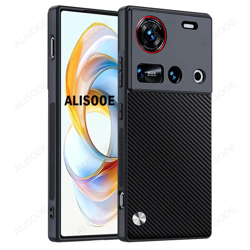 Luxus Hülle für Nubia Z70 Ultra Case Hochwertige PU-Leder Schutzhülle für ZTE Nubia Z70 Ultra 5G Stoßfeste Capa