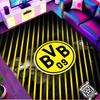 Borussia Dortmund Print Rug, Washable Floor Carpet, For Entryway Dorm Laundry Room Office Study, Home Decor Birthday Christmas Gift