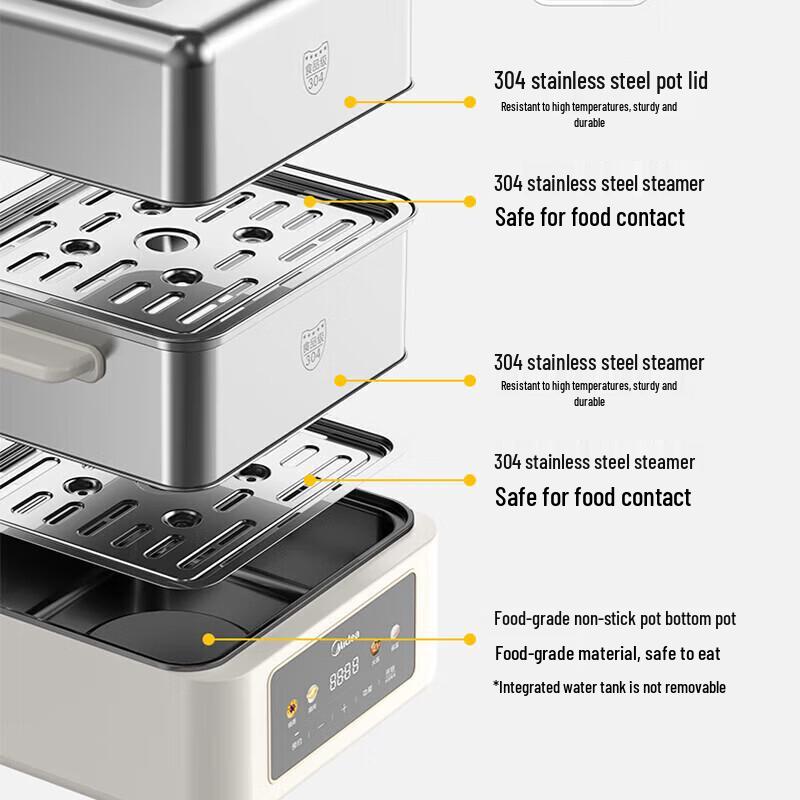 Midea Multi-functional Electric Steamer