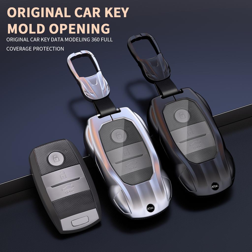 Zinc Alloy Silicone Car Key Case Cover for Kia Ceed Rio Rio5 Sportage R K3 KX3 K4 K5 Ceed Sorento Cerato Optima 2015 2016 2017