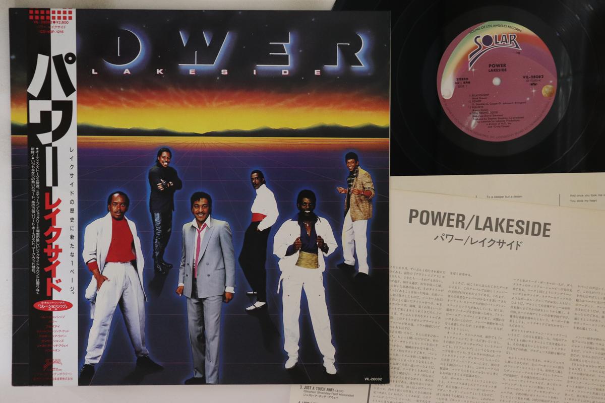 

LP Пластинка LAKESIDE - Power VIL28082 SOLAR 1987 Япония Оби Соул/Фанк Б/У