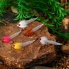 5 Stück/Box Schnell sinkend Mylor Flash Tube Streamer Fliege Leicht Großvolumig 5 Farben verfügbar Forelle Barsch Hecht Angelköder